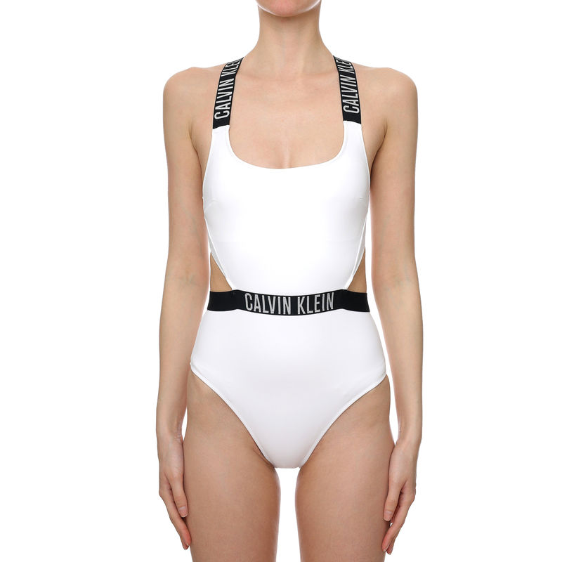 Ženski kupaći Calvin Klein JD CUT OUT ONE PIECE-RP