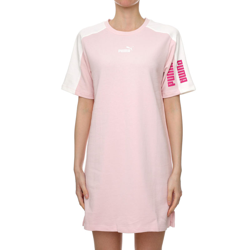 Ženska haljina Puma POWER COLORBLOCK TEE DRESS TR