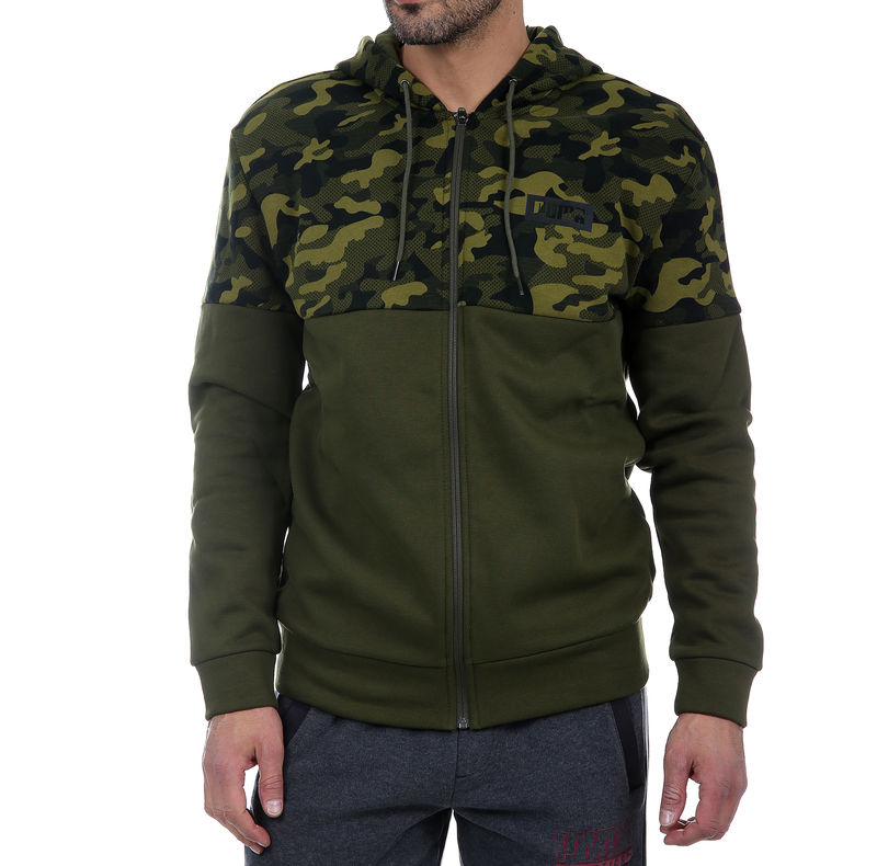 Mu ki duks AOP Puma REBEL FZ HOODY FL