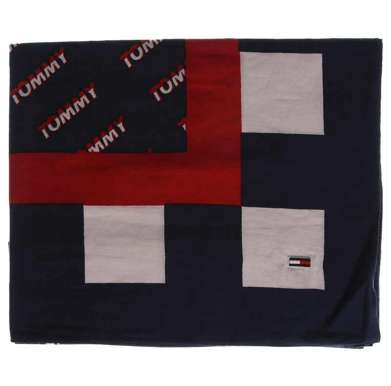 Ženska ešarpa Tommy Hilfiger TJW ALLOVER SCARF