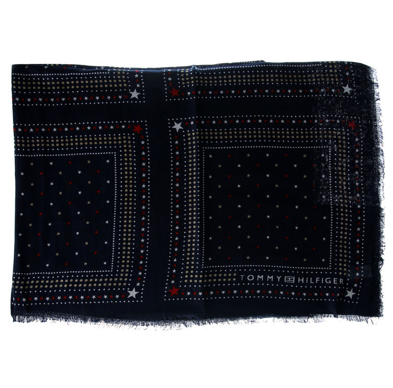 Ženska ešarpa Tommy Hilfiger TOMMY BANDANA SCARF