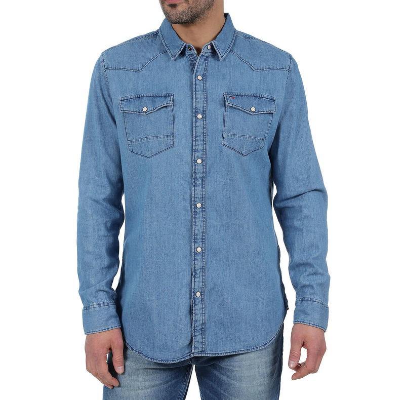 Muška košulja Tommy Hilfiger BASIC REG DENIM SHIRT