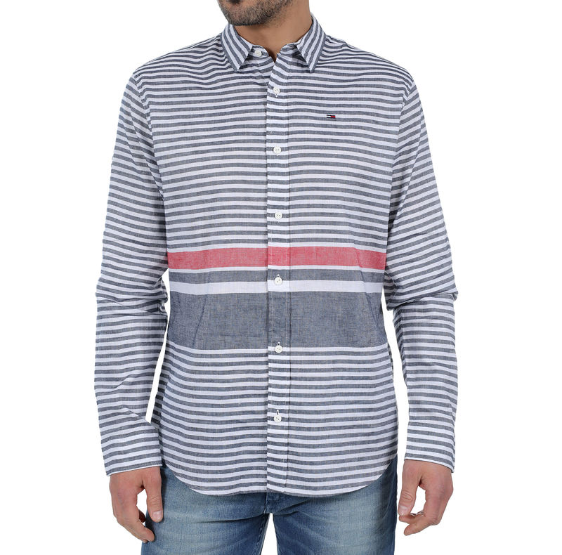 Muška košulja Tommy Hilfiger LIGHTWEIGHT STRIPE SHIRT