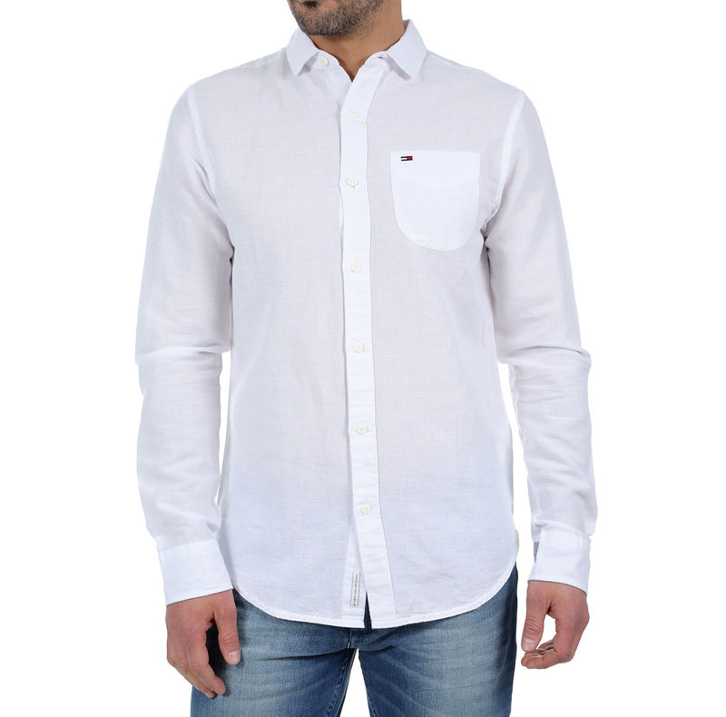 Muška košulja Tommy Hilfiger SOLID LINEN SHIRT