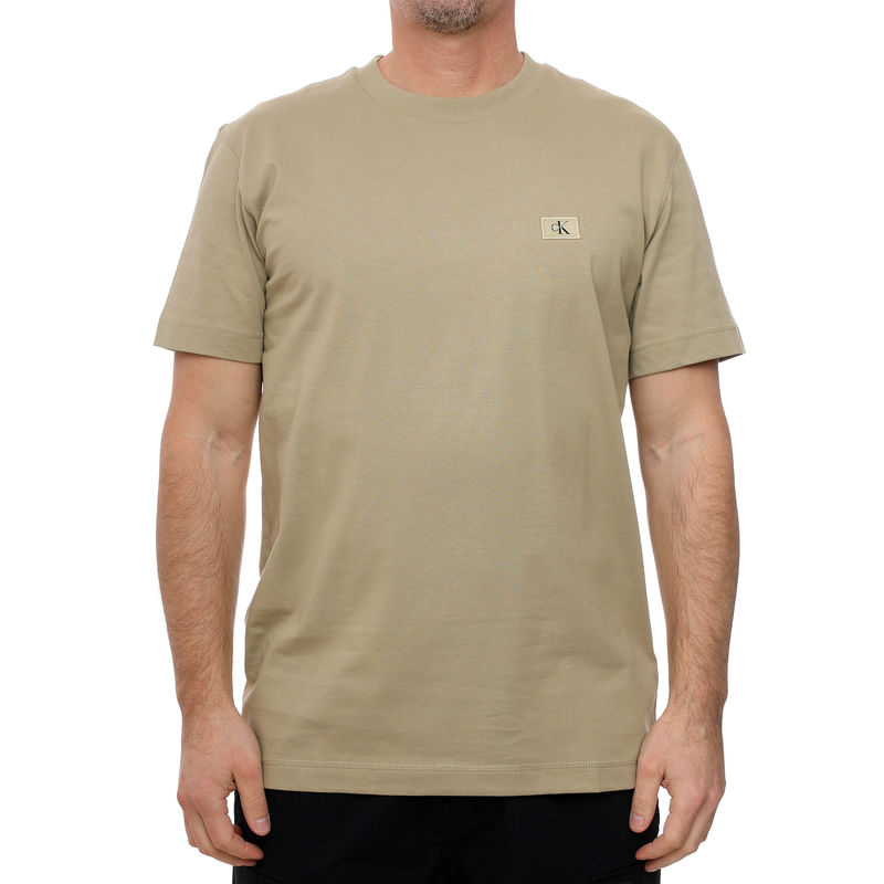 Muška majica Calvin Klein Woven label regular tee
