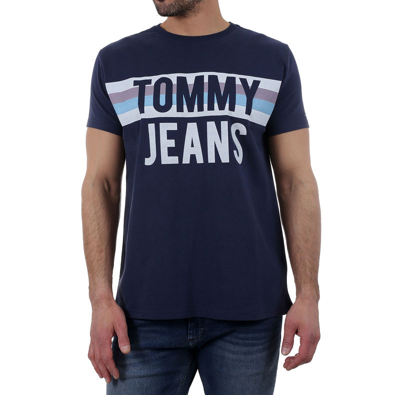 Muška majica Tommy Hilfige COLORBLOCK FONT TEE B