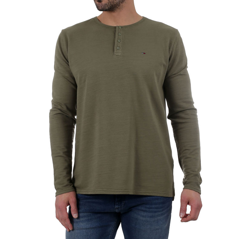 Muška majica Tommy Hilfiger GARMENT DYE HENLEY