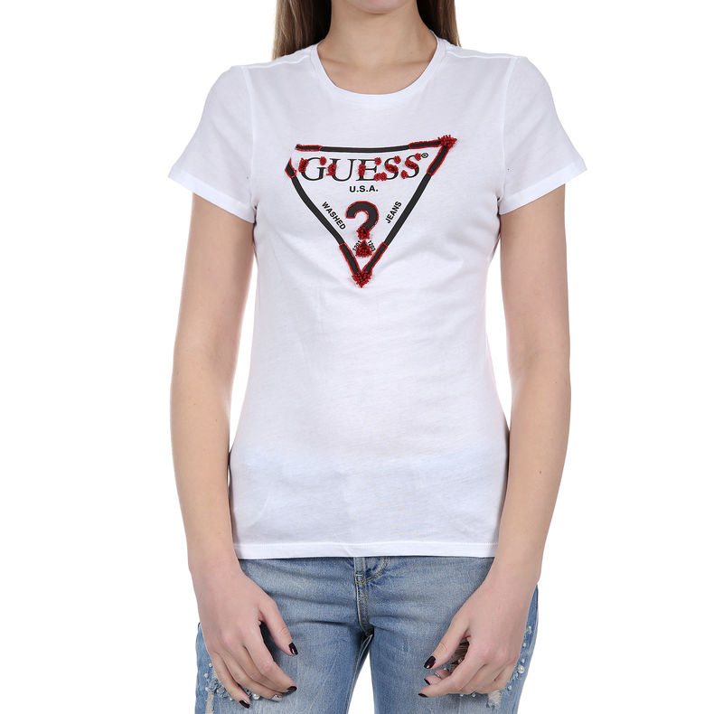 Ženska majica Guess SS CN BAGUETTE TEE