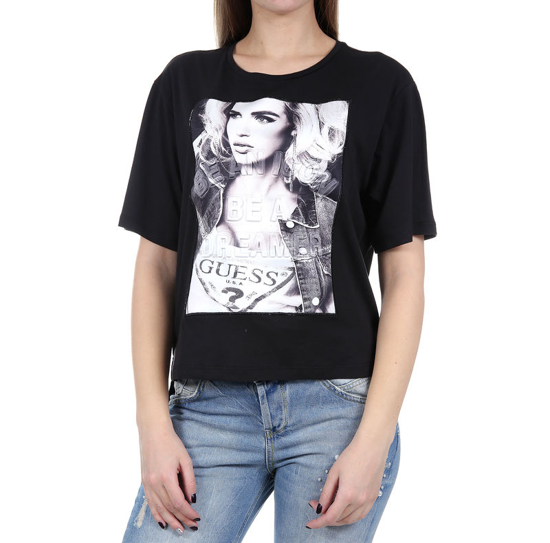 Ženska majica Guess SS RN ICON DREAMER TEE