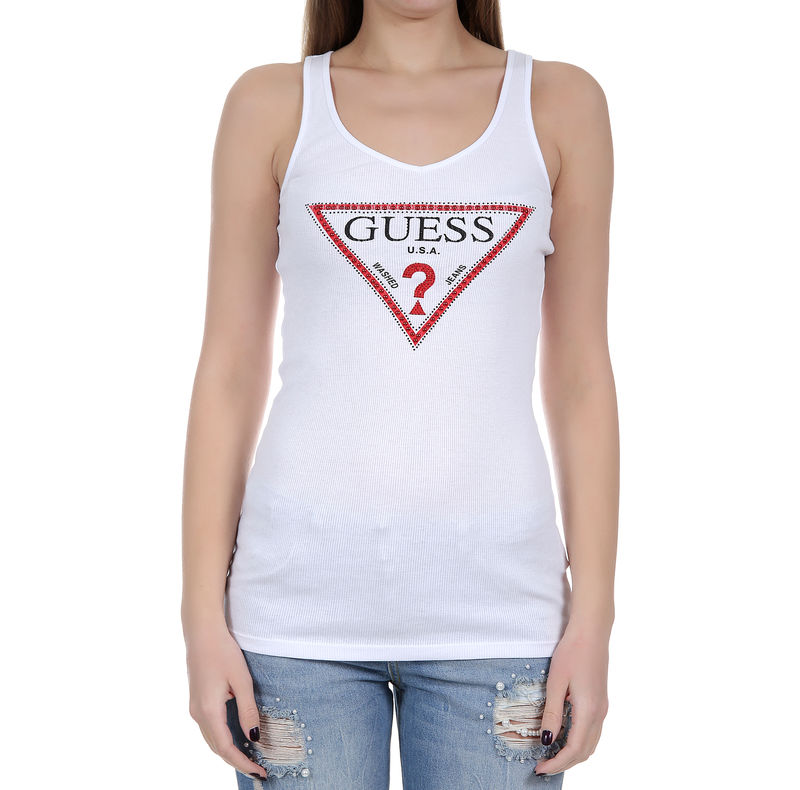 Ženska majica Guess VN TRIANGLE TANK TOP