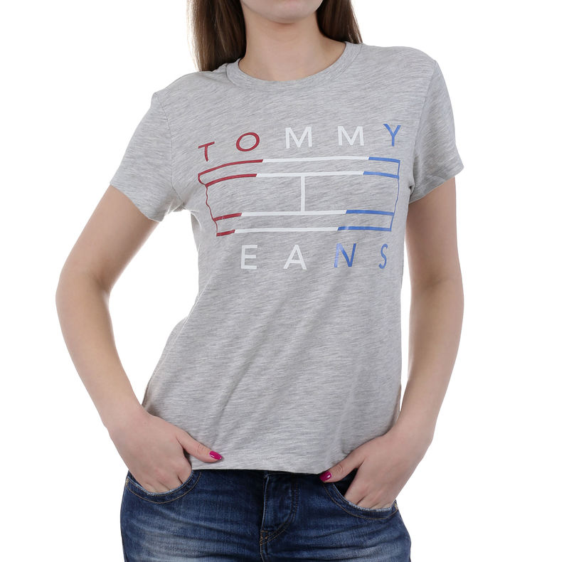 Ženska majica TOMMY HILFIGER CLEAN TOMMY LOGO TEE