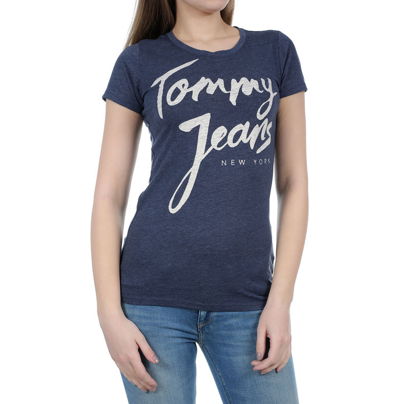 Ženska majica Tommy Hilfiger TJW SCRIPT LOGO TEE
