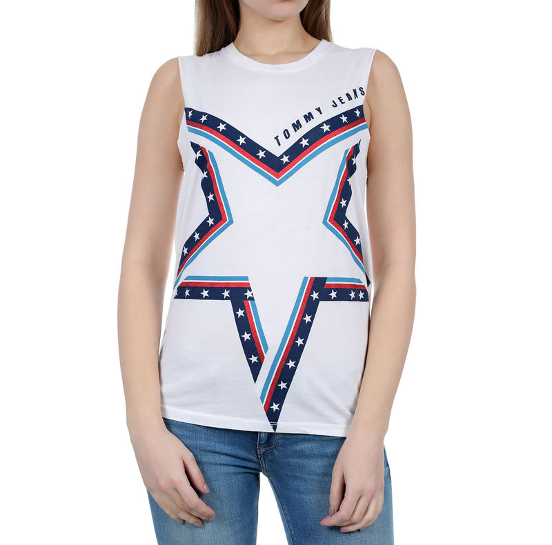 Ženska majica Tommy Hilfiger TJW STAR TANK
