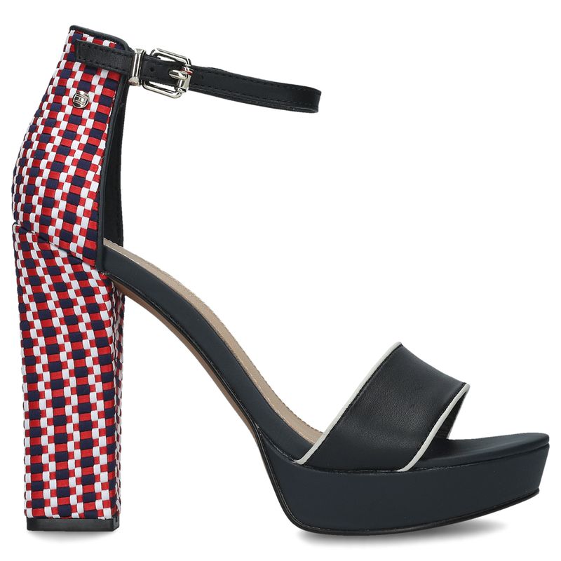 Ženske sandale TOMMY HILFIGER INTERWOVEN HIGH HEEL