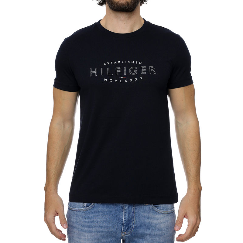 Muška majica Tommy Hilfiger Curve Logo Tee