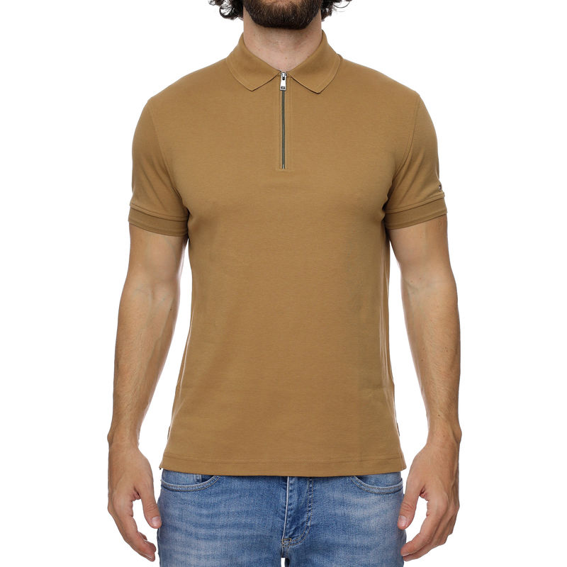 Muška majica Tommy Hilfiger Dc Interlock Zip Slim Polo