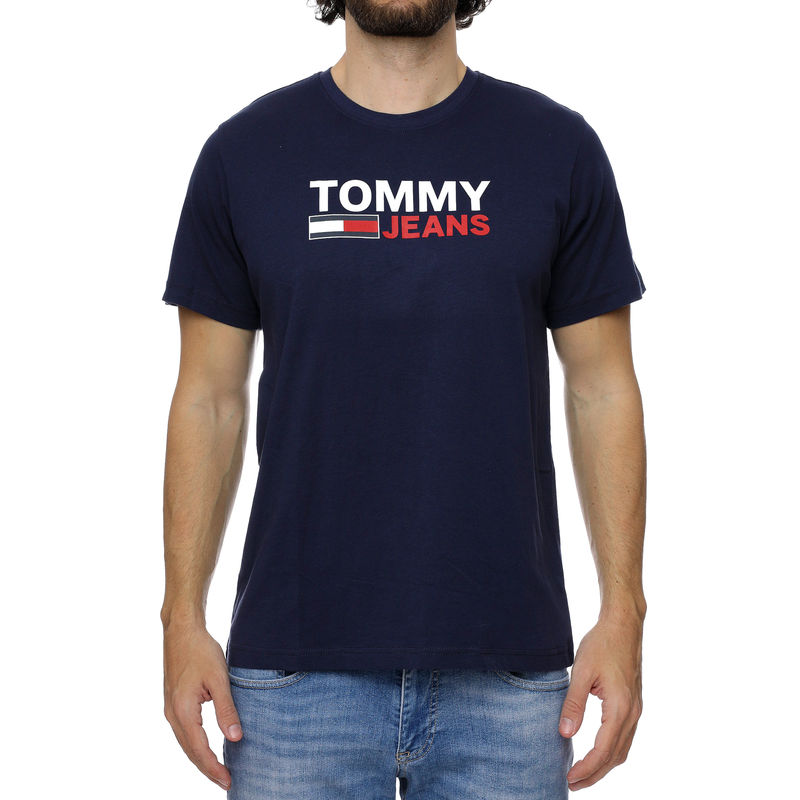 Muška majica Tommy Hilfiger Reg Corp Logo Tee