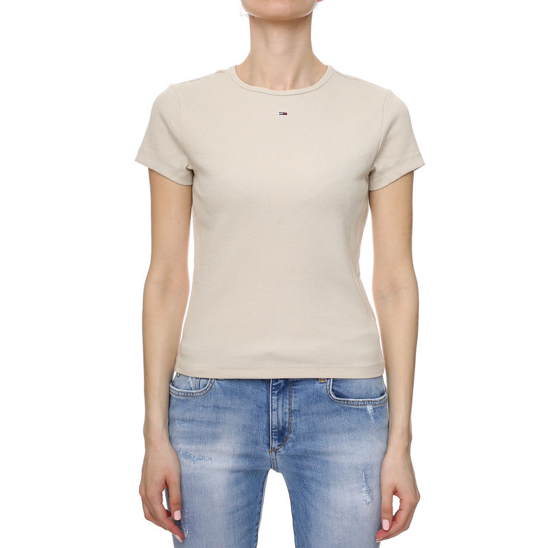 Ženska majica Tommy Hilfiger Bby Essential Rib Ss