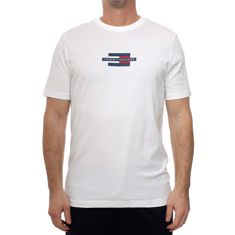 Muška majica Tommy Hilfiger Flag box tee
