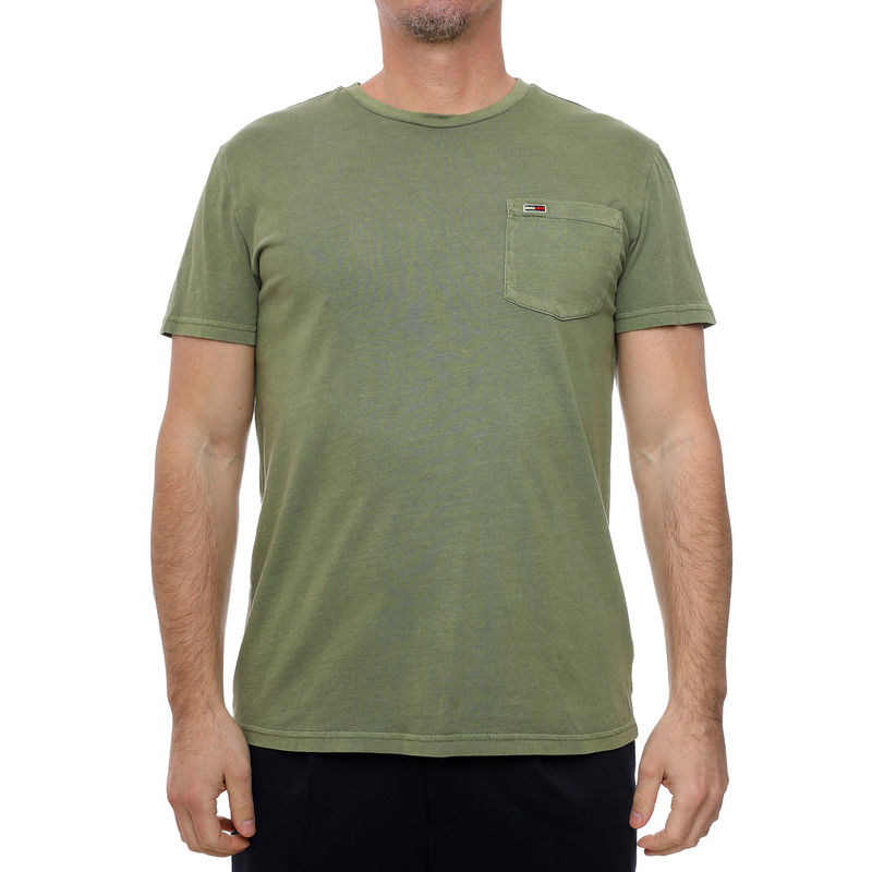 Muška majica Tommy Hilfiger Slim washed pocket tee