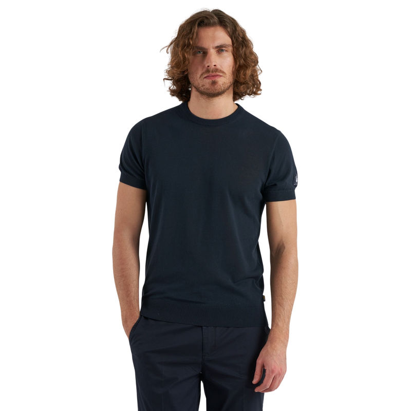Muška majica Marina Militare Maglia m/m navy