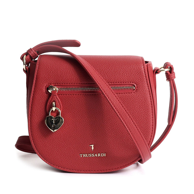 Ženska torba Trussardi SHOULDER MD GRANA CERVO