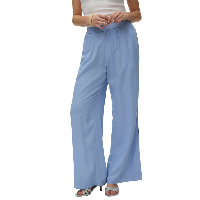 Ženske pantalone Vero Moda Ryder wide slit pant