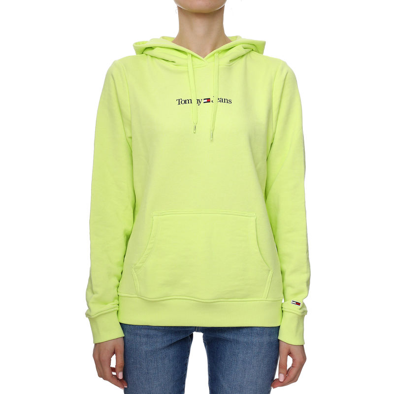 Ženski duks Tommy Hilfiger Reg Serif Linear Hoodie