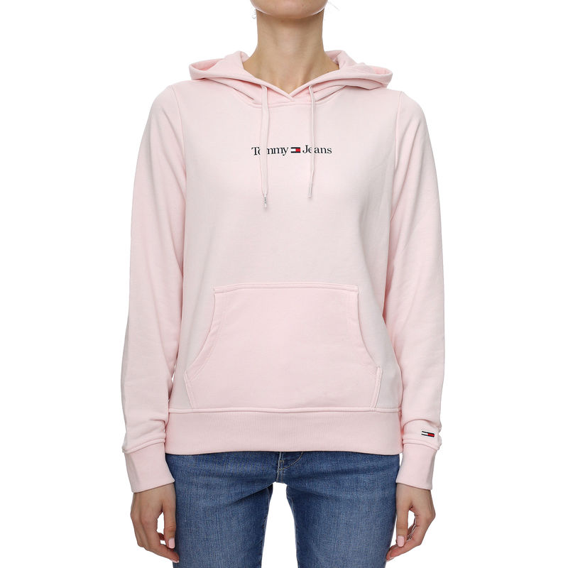 Ženski duks Tommy Hilfiger Reg Serif Linear Hoodie