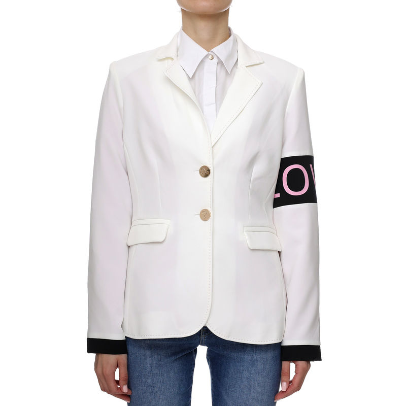 Ženski sako Lola Blazer With Contrast Sleeve Detail