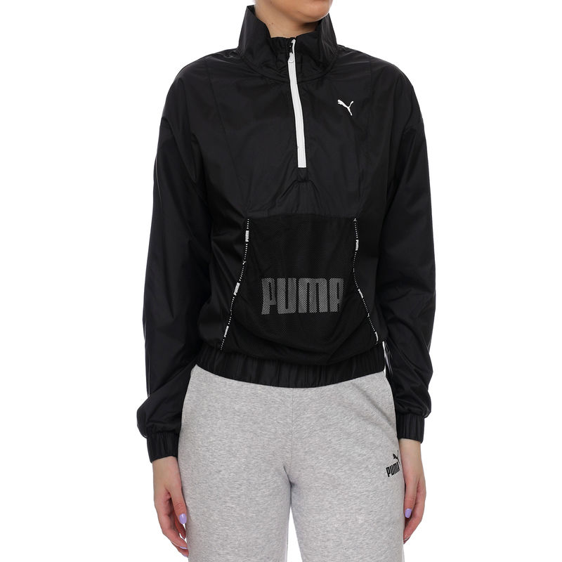 Ženski duks Puma Train Logo Woven Quarter Zip PO