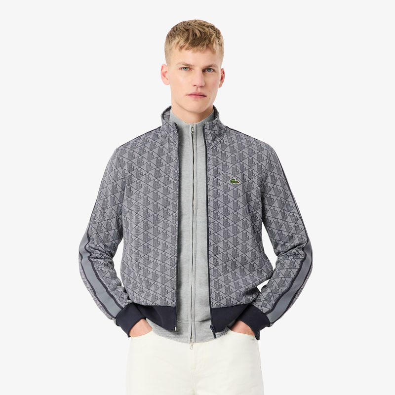 Muški duks sa zipom Lacoste Regular Fit