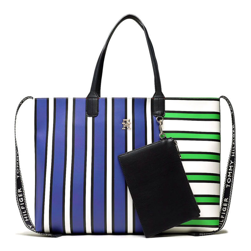 Ženska torba Tommy Hilfiger Iconic Tote Stripe Mix