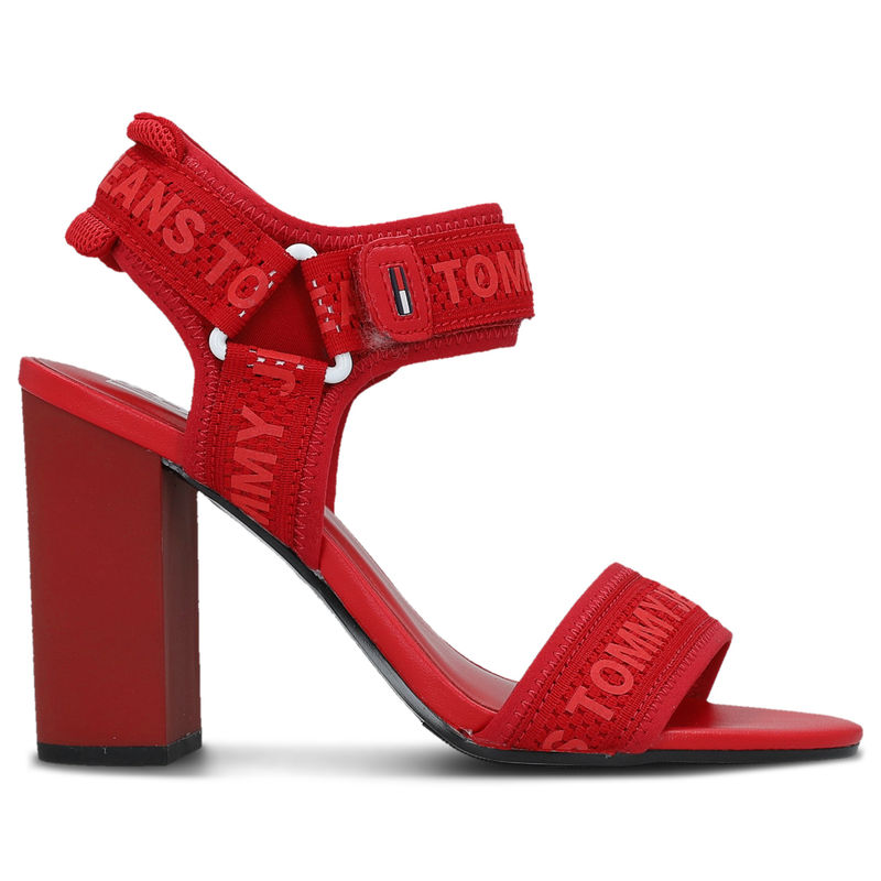 Ženske sandale Tommy Hilfiger MESH WEBBING HEELED