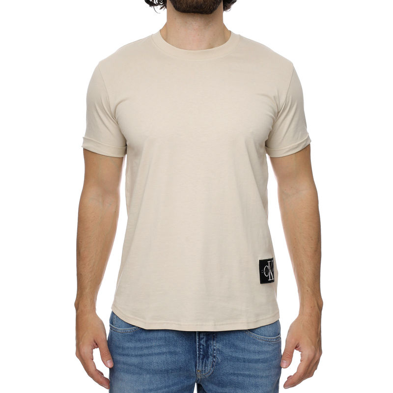 Muška majica Calvin Klein Badge Turn Up Sleeve