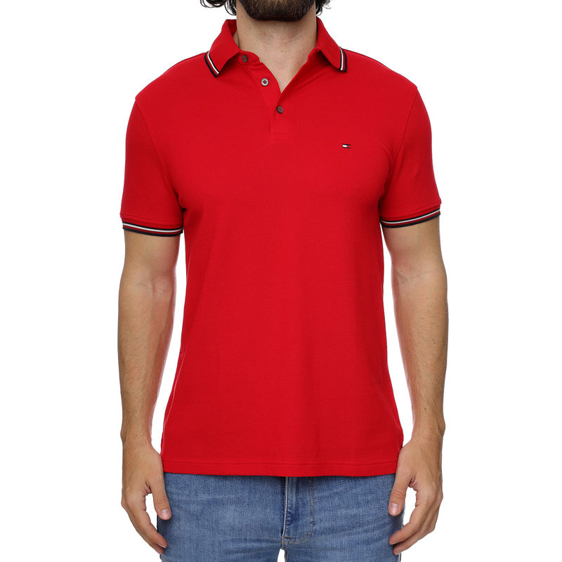 Muška majica Tommy Hilfiger 1985 Rwb Tipped Slim Polo