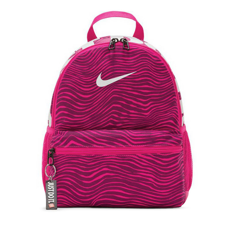 Unisex ranac Nike Y BRSLA JUST DO IT MINI - ZEBRA