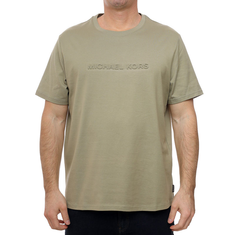 Muška majica Michael Kors Embossed logo tee