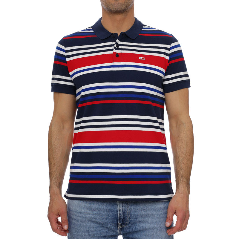 Muška majica Tommy Hilfiger SEASONAL STRIPE POLO