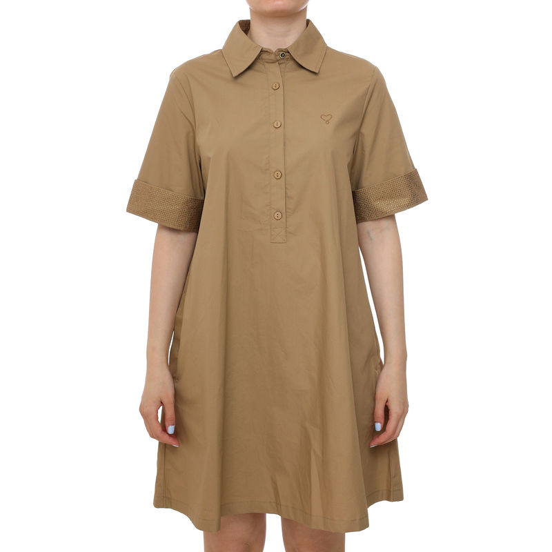Ženska haljina Lola Dress with rhinestone detail sleeves