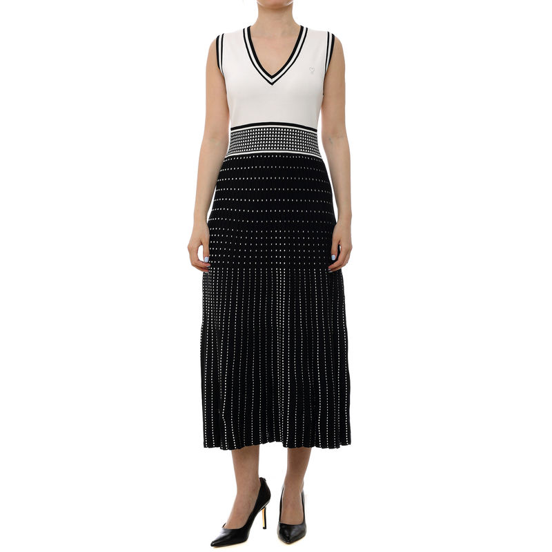 Ženska haljina Lola Pleated-effect knit dress