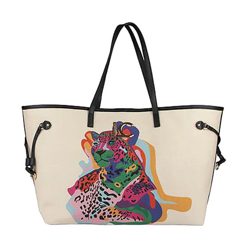 Ženska torba Lola Multicoloured Leopard Estampad Handbag