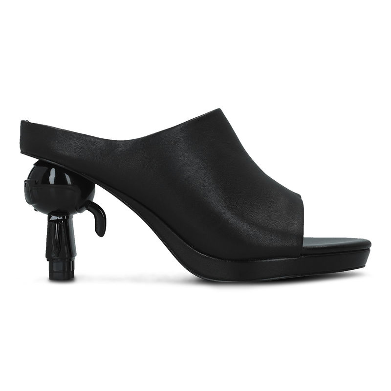 Ženske cipele Karl Lagerfeld Ikon Heel Slide Lthr