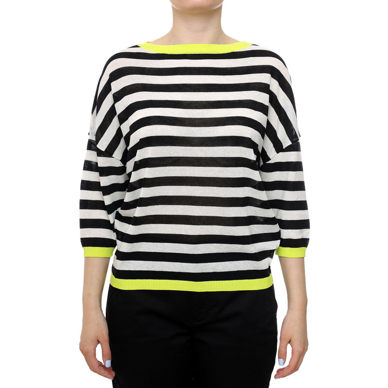 Ženski džemper Lola Two-tone striped fine sweater