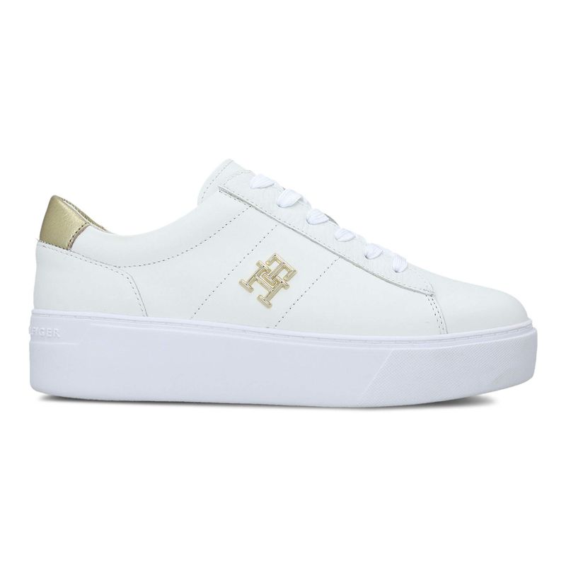 Ženske patike Tommy Hilfiger Platform court sneaker metallics