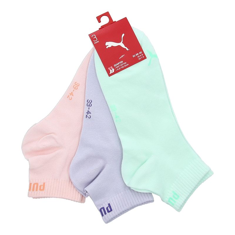 Čarape Puma UNISEX QUARTER PLAIN 3P