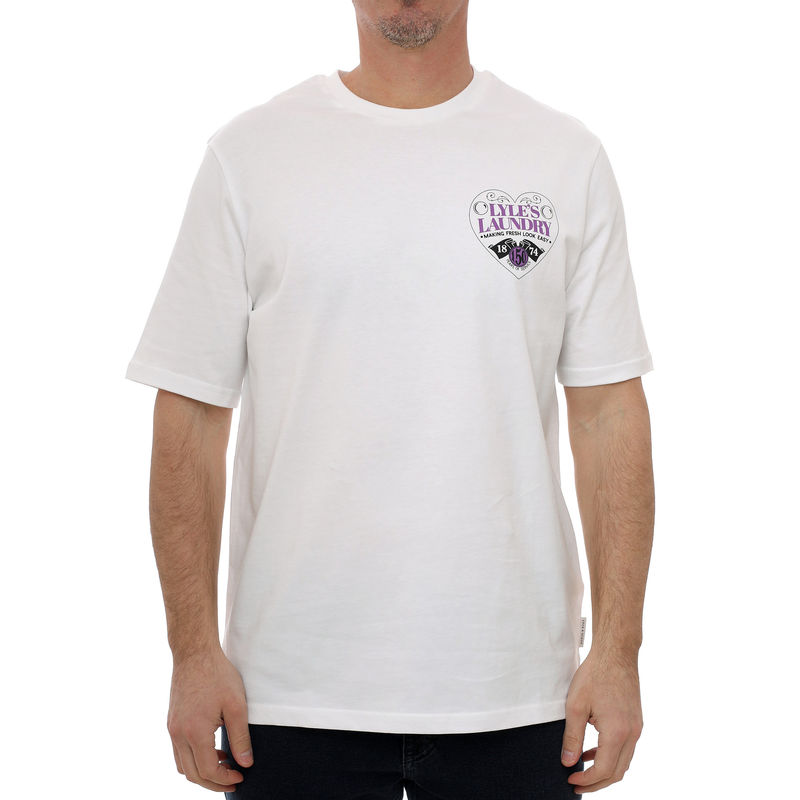 Muška majica Lyle&scott Laundry graphic t-shirt