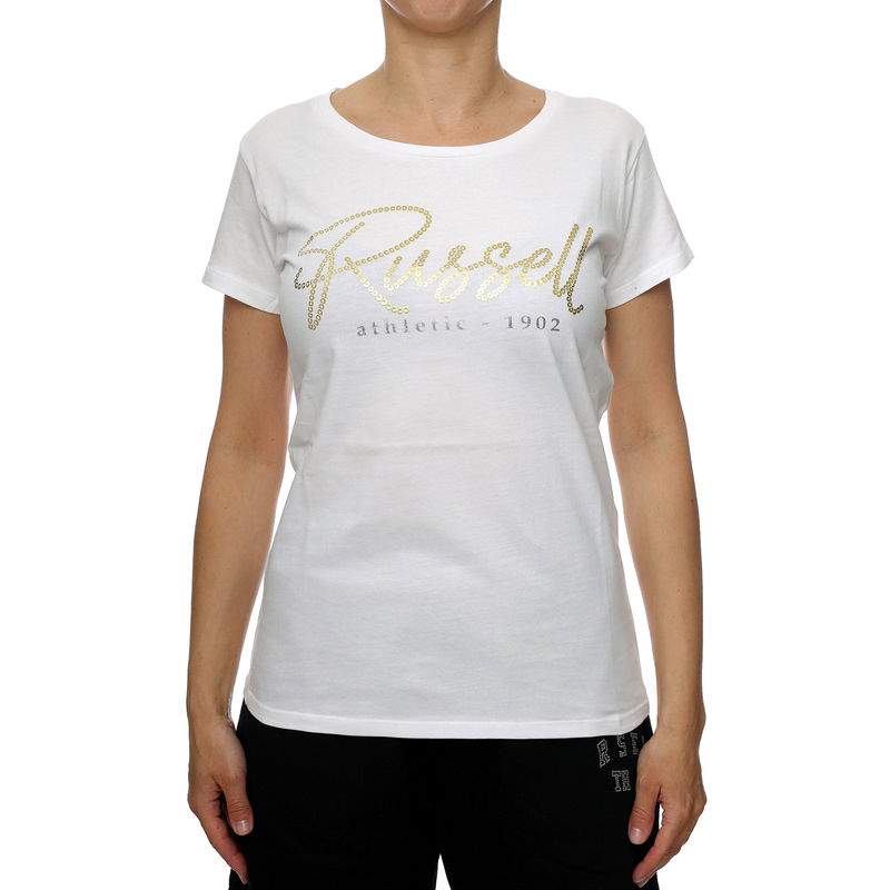 Ženska majica Russell Athletic MATIDA-S/S CREWNECK TEE SHIRT