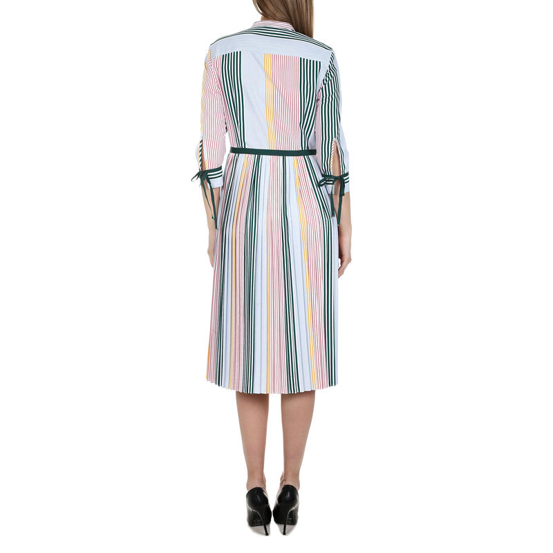 enska haljina Tommy Hilfiger FANCY PLEATED DRESS