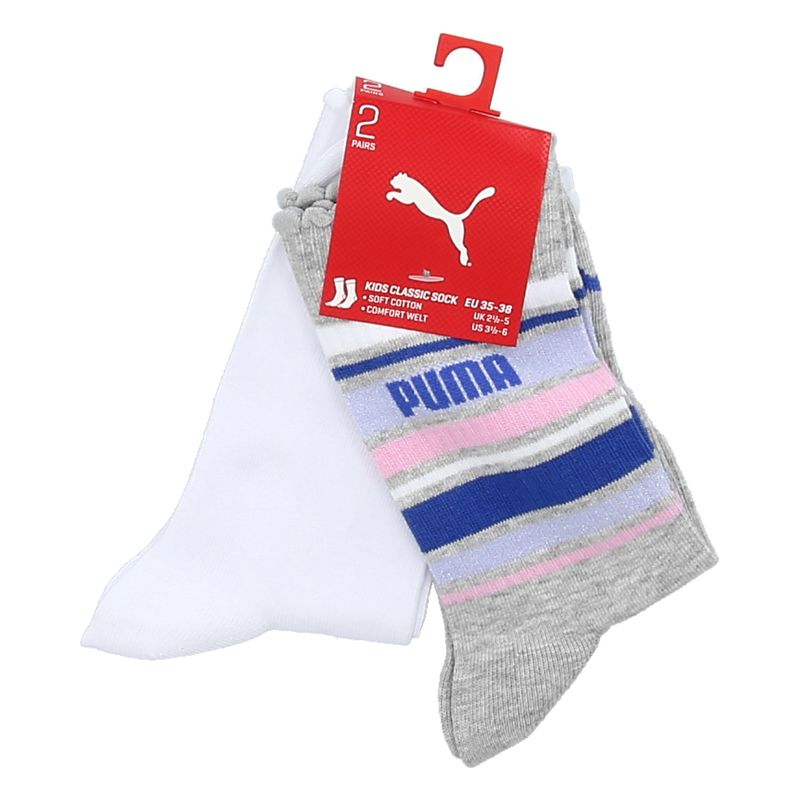 Dečije čarape Puma GIRLS STRIPE 2P